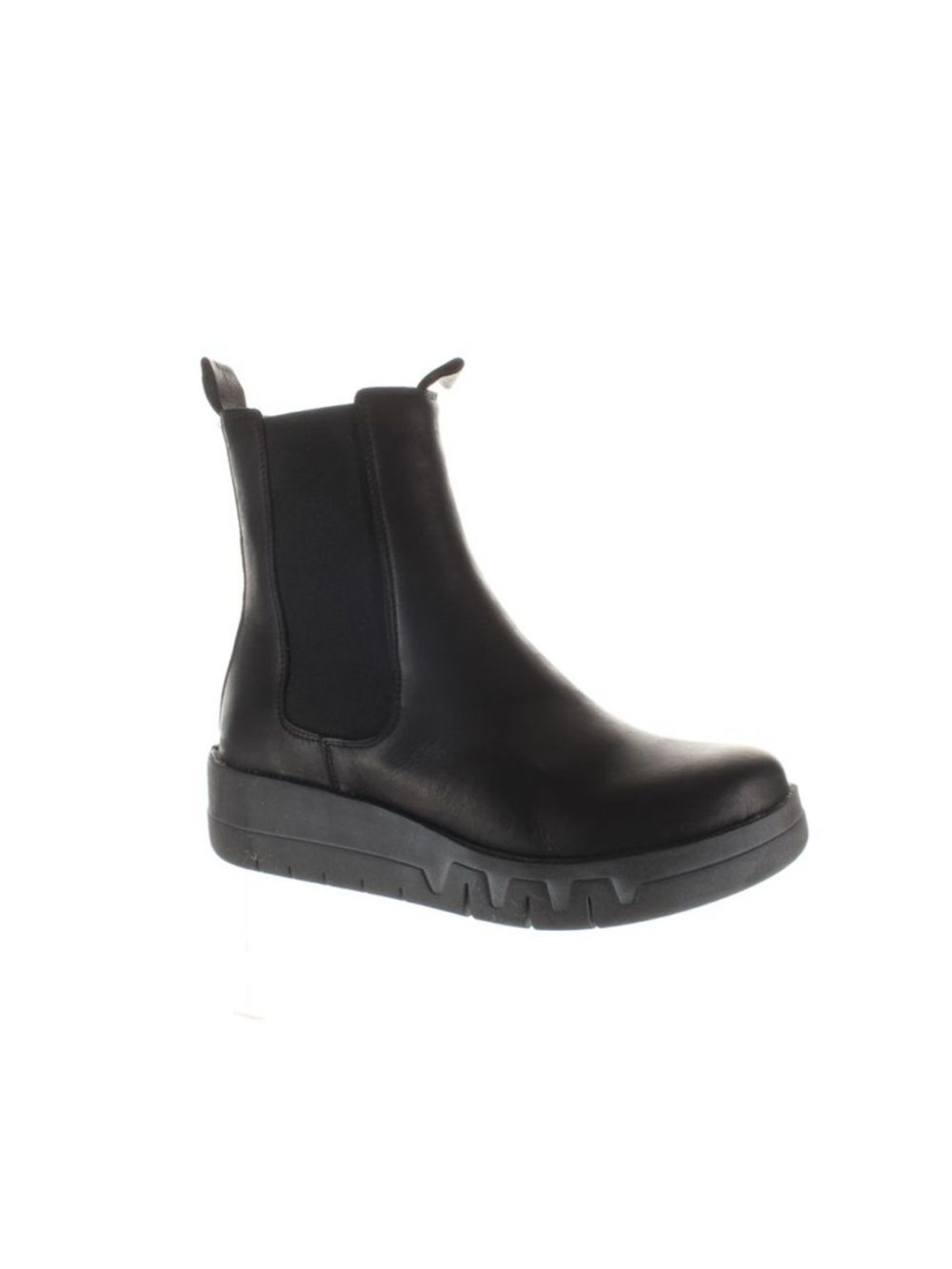 Miz Mooz Womens Leaf Black Chelsea Boots EUR 38